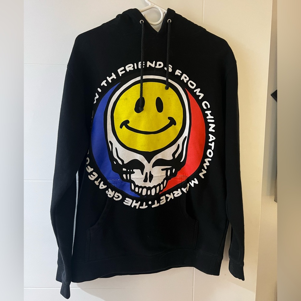 Chinatown Market X Grateful Dead Stealie Smiley hoodie sweatshirt